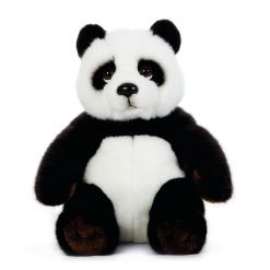 LIVING NATURE Panda sitzend